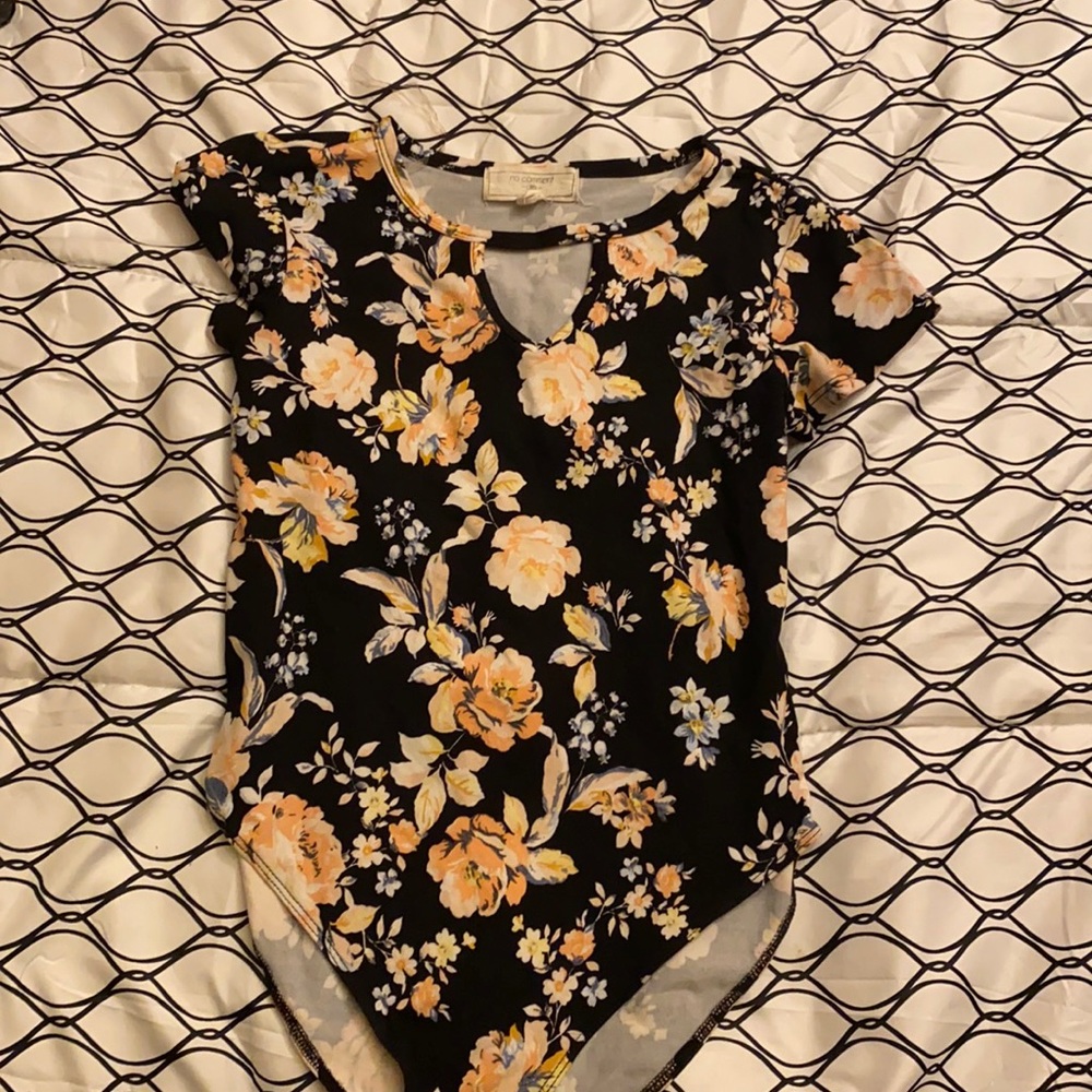 Floral bodysuit